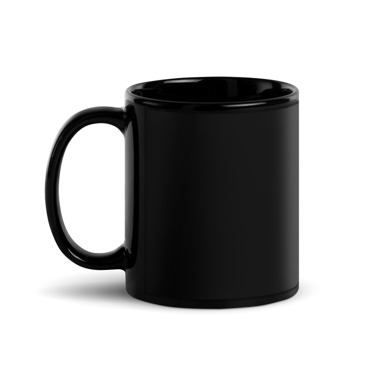 EGN Black Glossy Mug