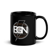 EGN Black Glossy Mug