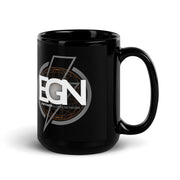 EGN Black Glossy Mug